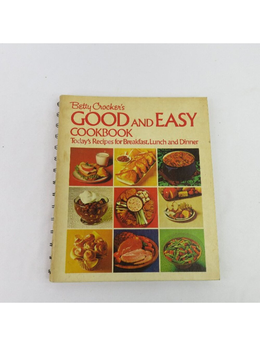 Betty Crocker's Good and Easy Cookbook 1974 Beginner Cook Book Today's Recipes